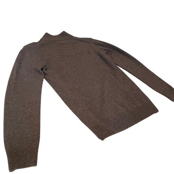 Lambswool Blend Sweater • Brown • US Small - Picture 7 of 10
